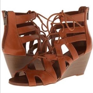 Jessica Simpson Lace-up Wedge *IN BLACK*